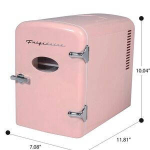 Frigidaire Pink Mini Fridge - Retro - EFMIS129